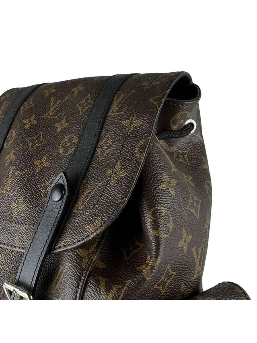 Louis Vuitton Backpack Monogram Macassar Christopher MM